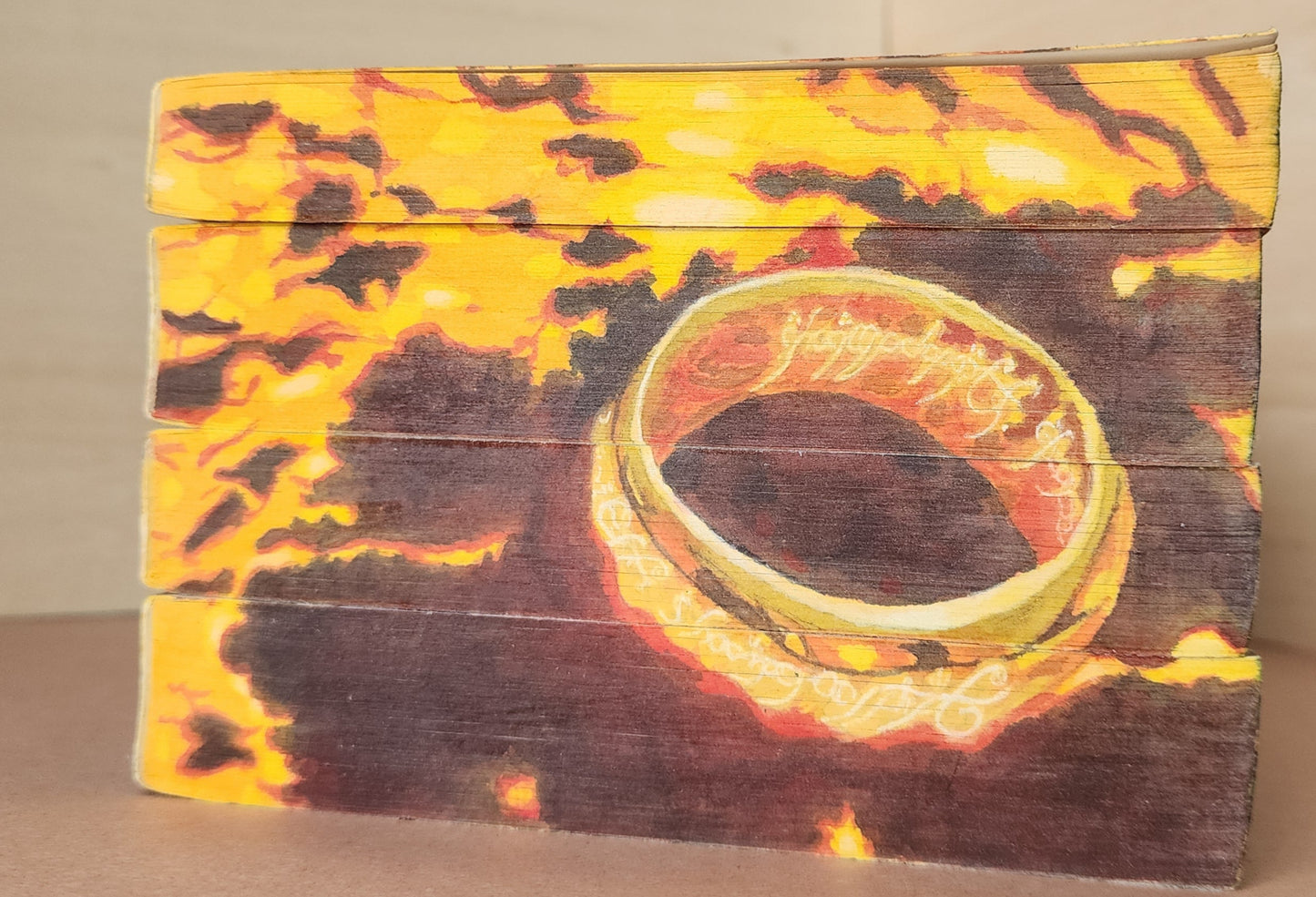 Hand Painted Lord of the Rings 4-book set